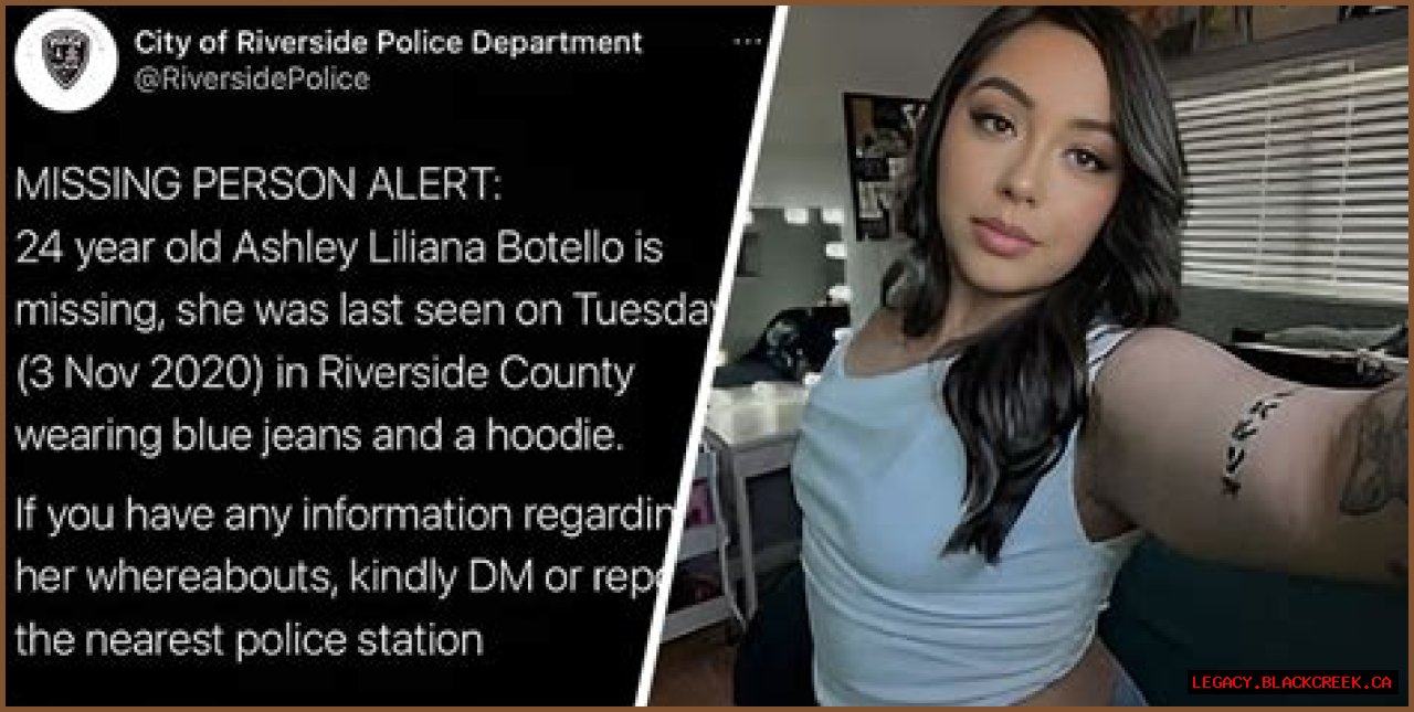 Unraveling The Mystery: The Case Of Ashley Liliana Botello Missing
